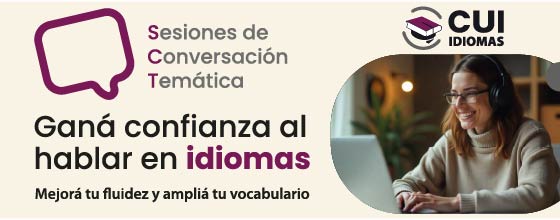 Sesiones de Conversación Temática Banner